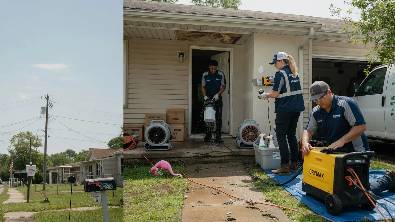 Storm Damage Water Removal in Hampshire, TN near me